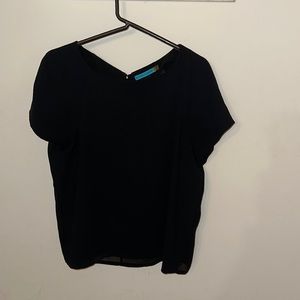 Alice & Olivia Sheer Blouse